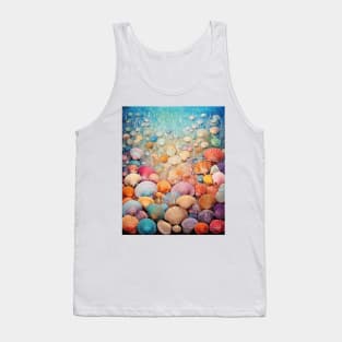 Small Summer Sea Shells Tank Top